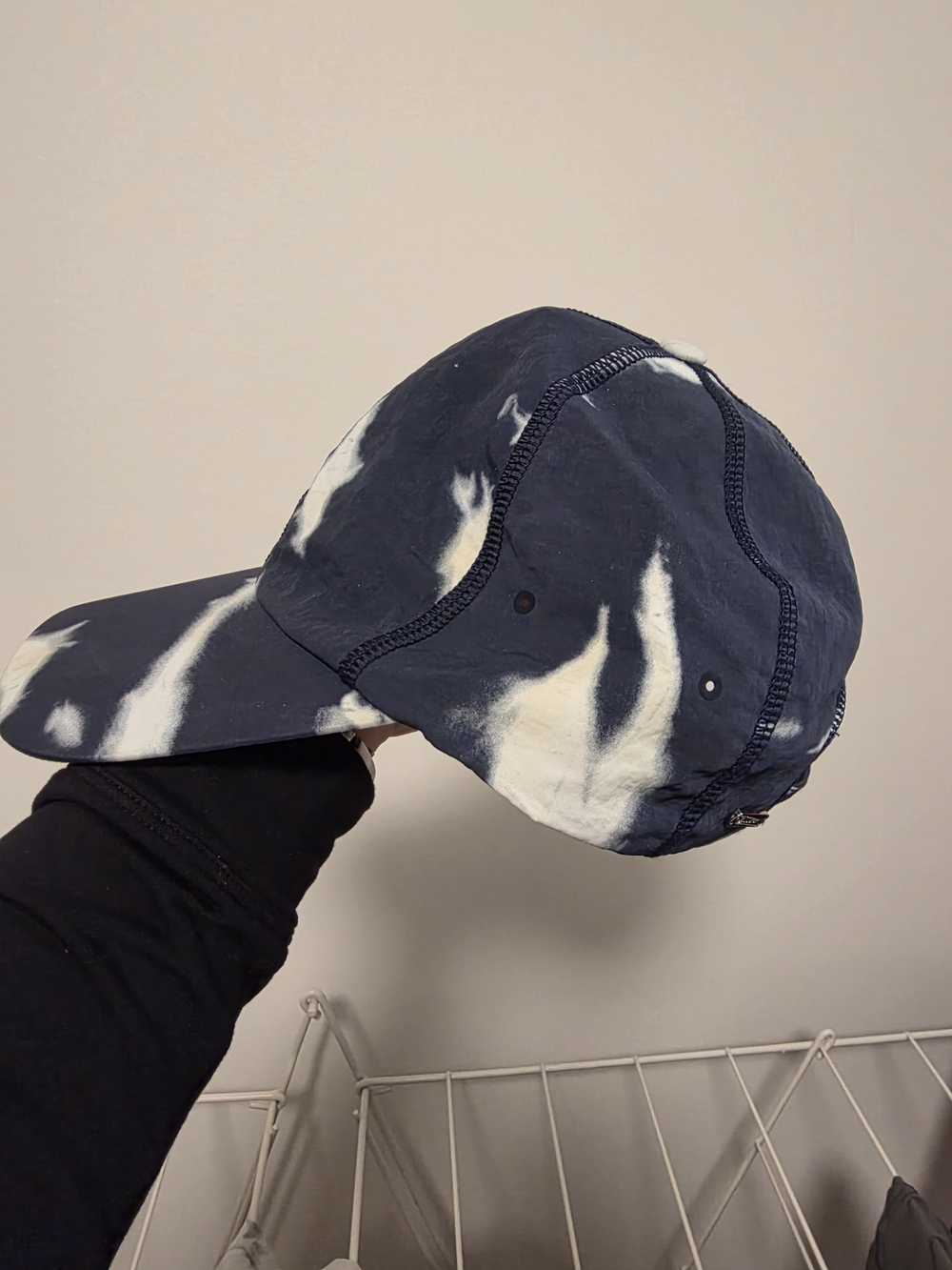 lululemon athletica Men's Navy & White Tie-Dye Cap